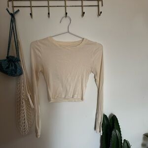 Madewell Cropped Long Sleeve